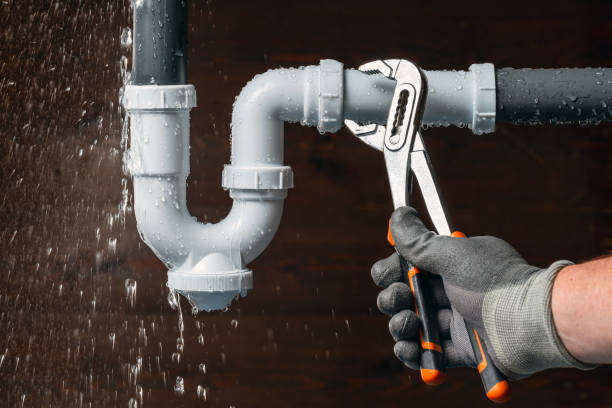 Professional Drain Cleaning technician working in Grant, FL